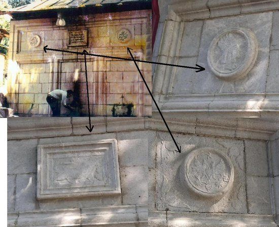 Şuşada Mamayı bulağının üzərində işğaldan sonra həkk olunan erməni yazıları silinib - FOTO/VİDEO