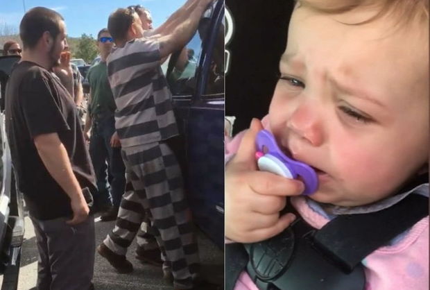 Məhbuslar avtomobili yarma vərdişlərindən istifadə edərək uşağı xilas ediblər - FOTO/VİDEO