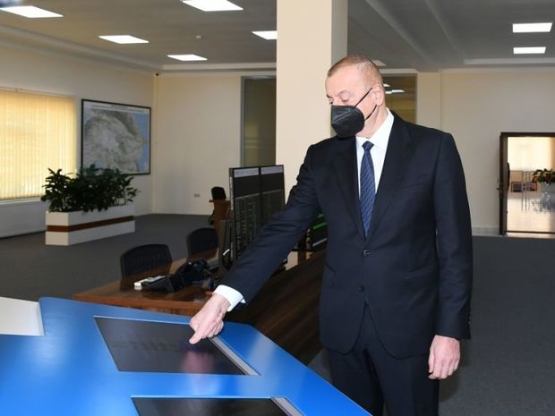 Президент принял участие в открытии агропарка в Гаджигабуле