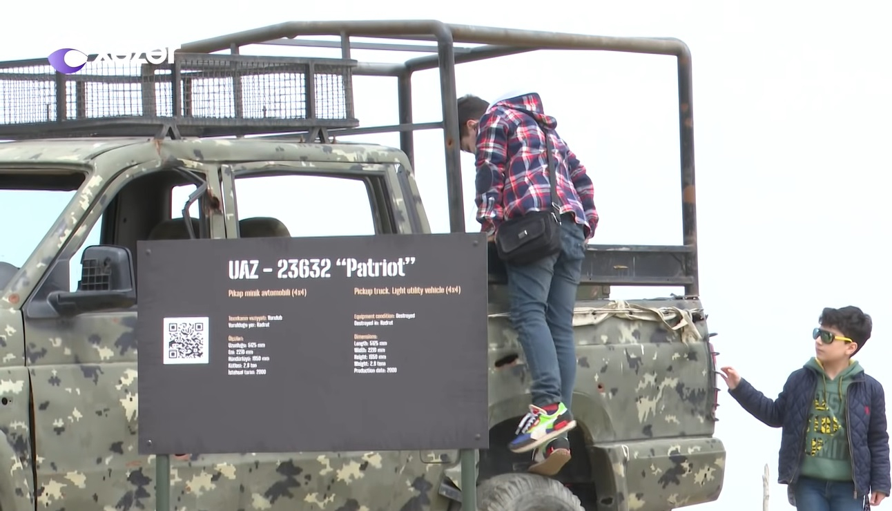 Hərbi Qənimətlər Parkına gedənlərə XƏBƏRDARLIQ - VİDEO