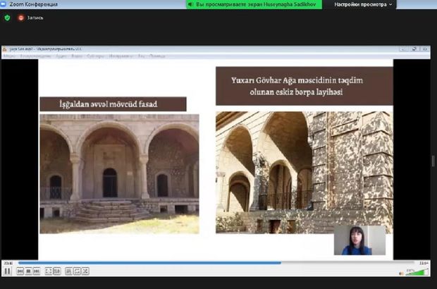 Şuşanın memarlıq irsinin bərpa-eskiz layihələrinin təqdimatı keçirilib - FOTO