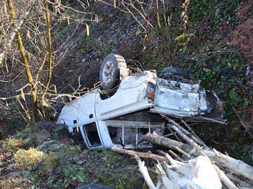 В Физули перевернулся пикап: есть погибший и раненые