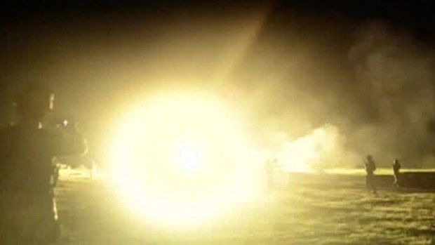 Американская база в Ираке подверглась ракетному обстрелу