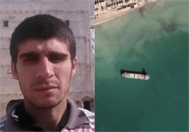 Tərk edilmiş gəmidə dörd il girov qaldı – FOTO/VİDEO