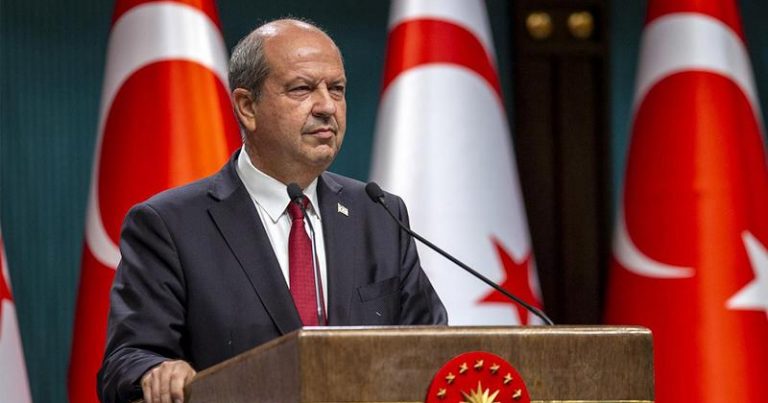 Şimali Kipr Prezidenti Ersin Tatar Cenevrə səfəri öncəsi onlayn mətbuat konfransı keçirib