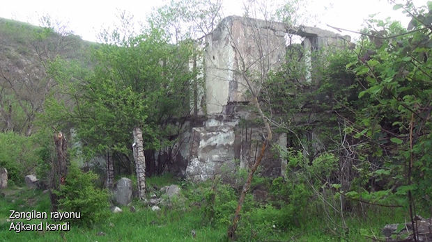 Zəngilanın Ağkənd kəndinin görüntüləri - VİDEO
