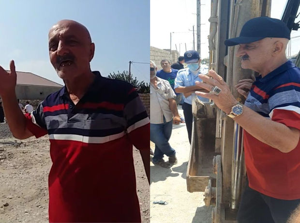 Neft ərazilərini zəbt edən makler həbs edildi - FOTO/VİDEO