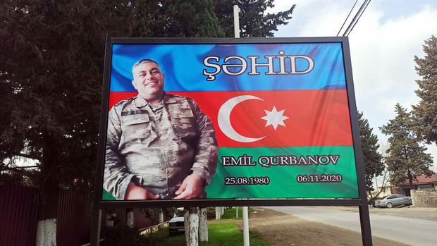 Şəhid zabitin həyat yoldaşı: “Medallarına baxanda siması gözlərimdə canlanır” - FOTO