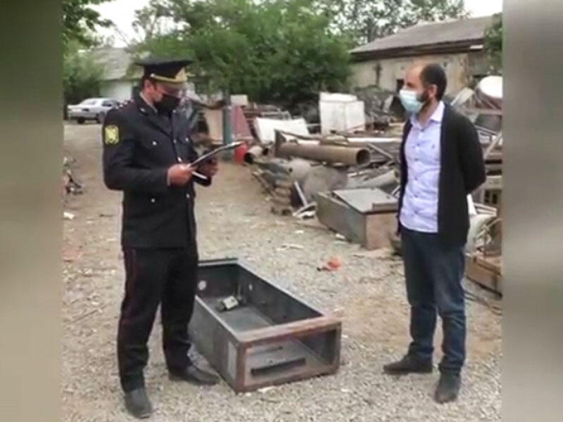 Elektrik naqilləri və avadanlıqlar oğurlandı - VİDEO