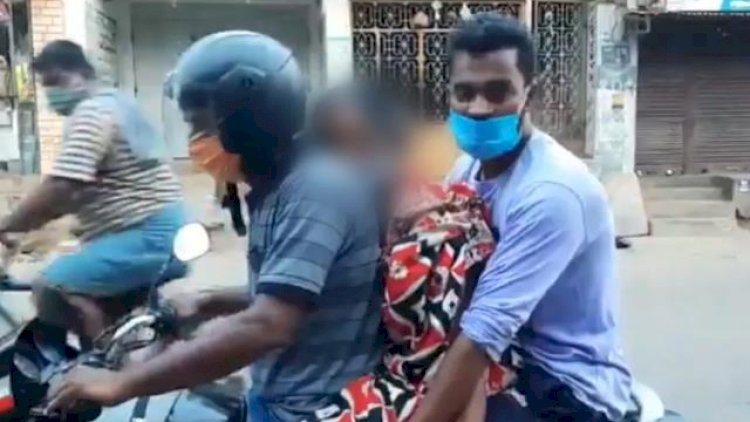 Dəhşət: Bu ölkədə koronavirusdan ölənləri motosikletlə daşıyırlar