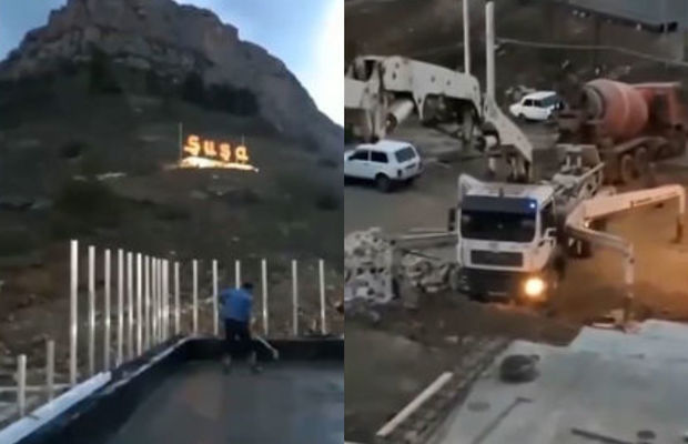 Продолжаются ремонтно-восстановительные работы в освобожденной Шуше - ФОТО/ВИДЕО