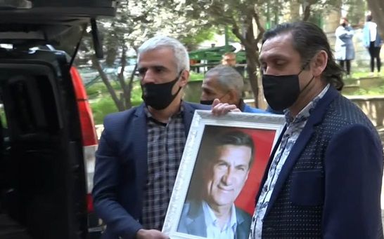 Arif Quliyev son mənzilə yola salınır - VİDEO