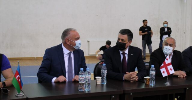 Gürcüstanda Heydər Əliyev adına sərbəst güləş üzrə dostluq turnirinin təltifetmə mərasimi keçirilmişdir