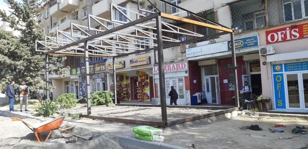 Bakıda zəbt edilən piyada səkisinə İcra Hakimiyyətindən REAKSİYA – YENİLƏNİB/ FOTO+VİDEO