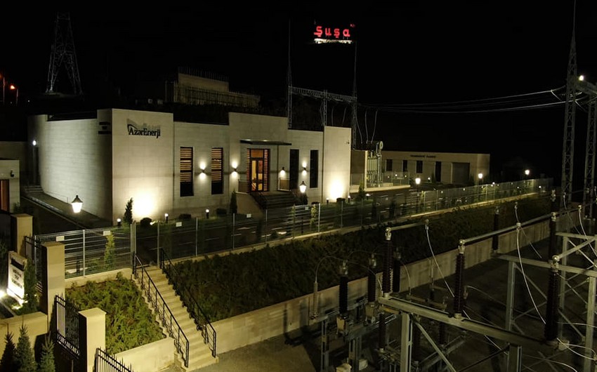 “Şuşa” yarımstansiyasının görüntüləri