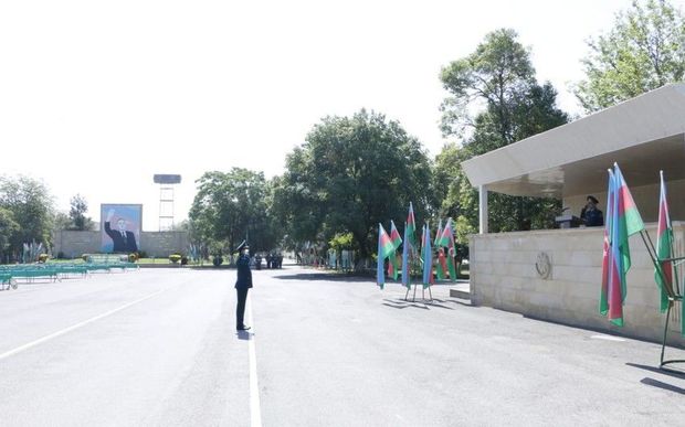 Dövlət Sərhəd Xidmətində gənc əsgərlərin andiçmə mərasimi keçirilib - FOTO