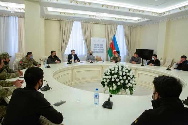 Sumqayıtda qazilər sosial-psixoloji dəstək layihəsinə cəlb olunub