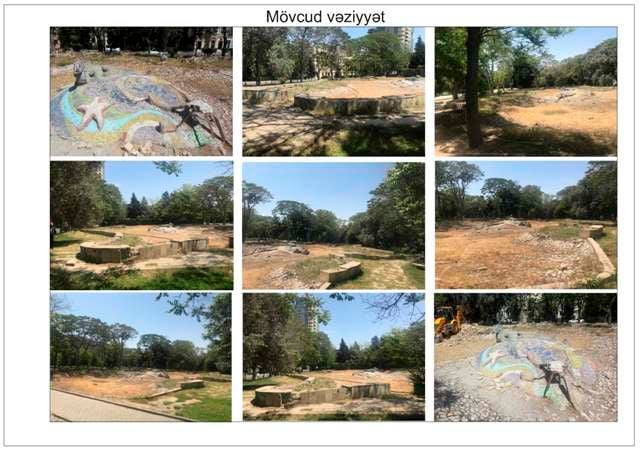 Nəsimi rayonu Vaqif prospekti boyunca yerləşən parklarda  və yaşıllıq zolaqlarında abadlıq işlərinə başlanılıb