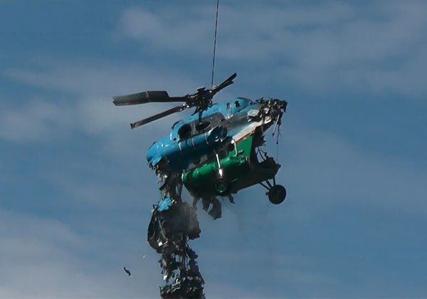 В России разбился вертолет, есть погибший и пострадавшие