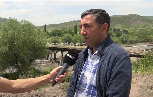 Заслуженный артист Эхтирам Гусейнов приехал в родной Лачын - ВИДЕО