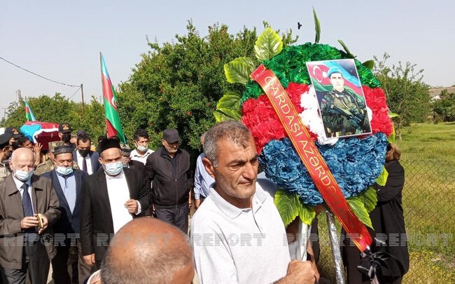 Vətən müharibəsi şəhidinin cənazəsi Bakıya gətirilir