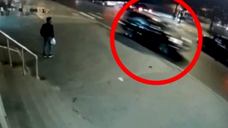 Bakıda “Toyota Prado” qaçırıldı - Video