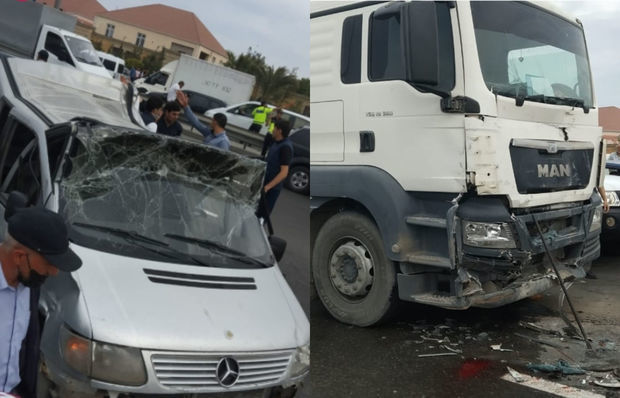 Тяжелое ДТП в Баку: есть погибшие и пострадавшие - ОБНОВЛЕНО + ФОТО