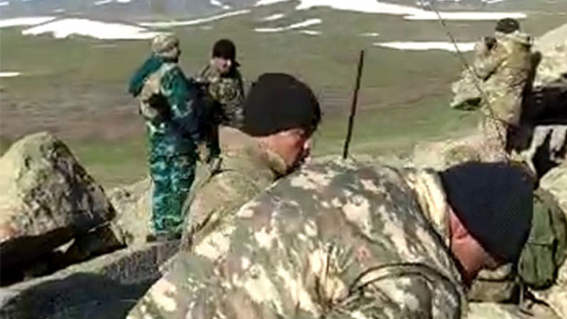 Video yayılandan sonra düşmən həmin ərazidən çıxarılıb