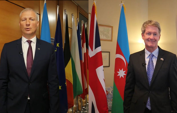 Səfirlər Azərbaycan xalqını Respublika Günü münasibətilə təbrik ediblər - VİDEO