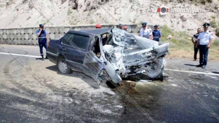 Ermənistan ordusunun zabiti sərxoş vəziyyətdə qəza törətdi