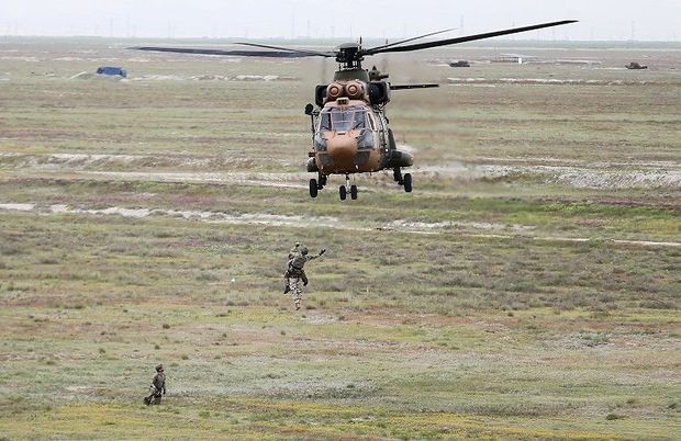 Кадры с учений азербайджанских военнослужащих в Турции - ВИДЕО