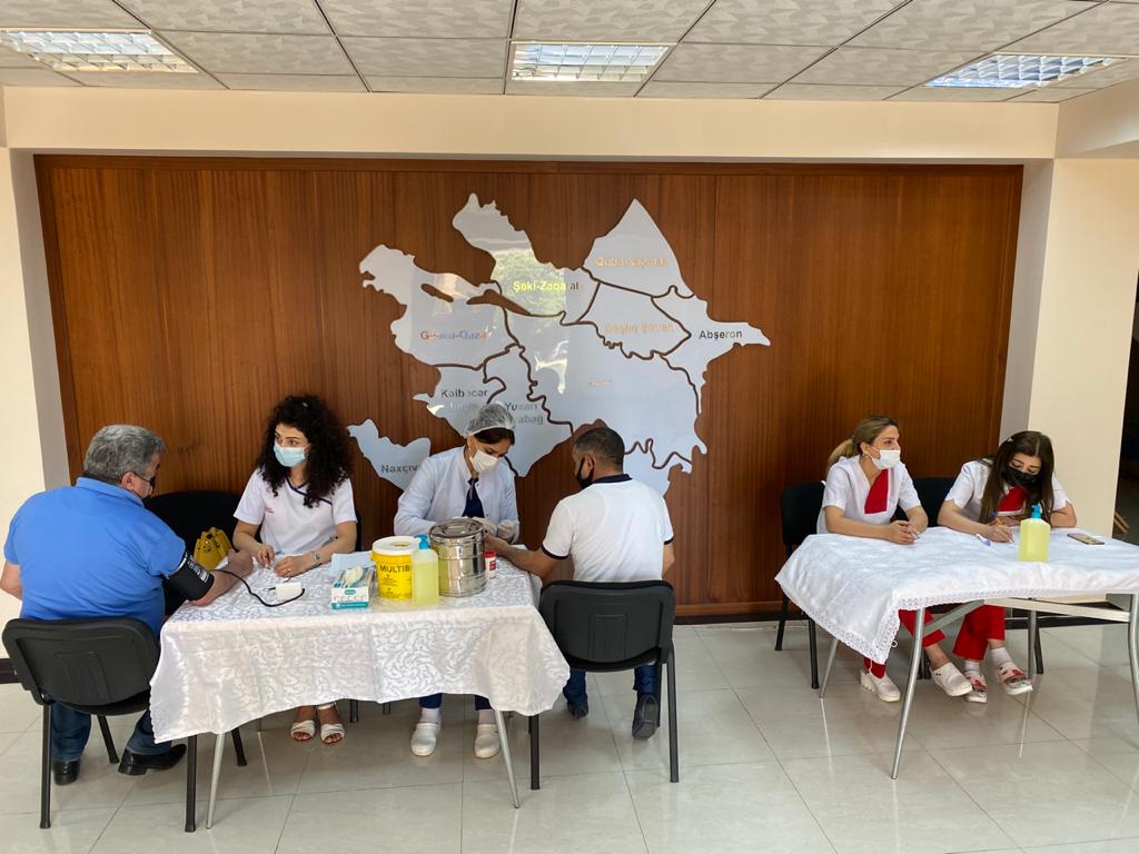 Nəsimi rayonunda qanvermə aksiyası keçirilib