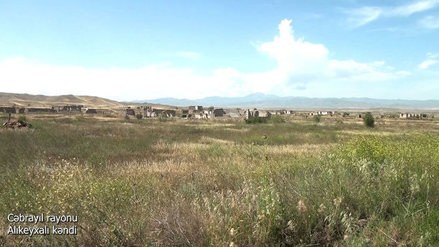 Кадры из села Алыкейхалы Джебраильского района - ВИДЕО