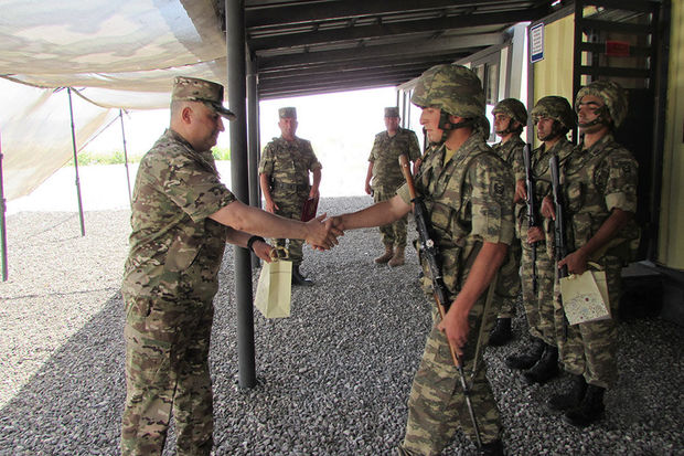 Ağdamda yeni hərbi hissələrin açılışı oldu - VİDEO