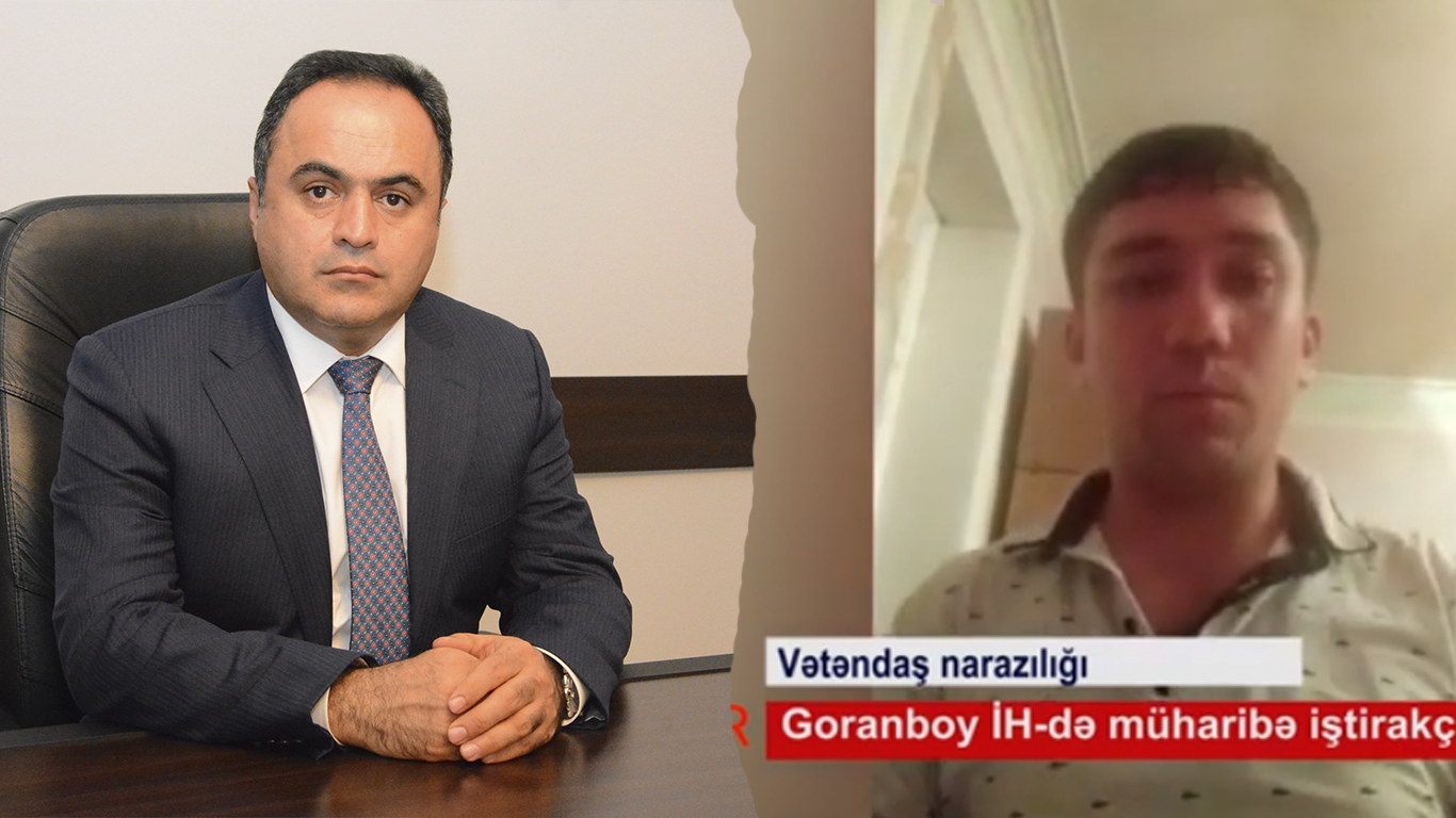 Goranboy icra hakimiyyətində müharibə iştirakçısını torpağa görə döydülər - İDDİA
