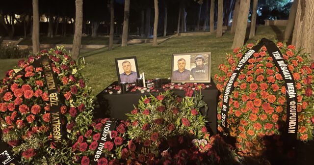 Gənclərin Təşəbbüsünə və İnkişafına Dəstək İctimai Birliyi şəhid jurnalistləri anıb