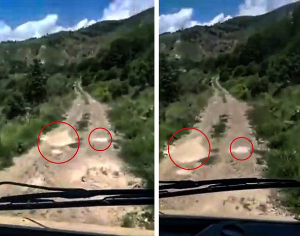 Kəlbəcərdə jurnalistlərin minaya düşmə görüntüləri - ANBAAN VİDEO