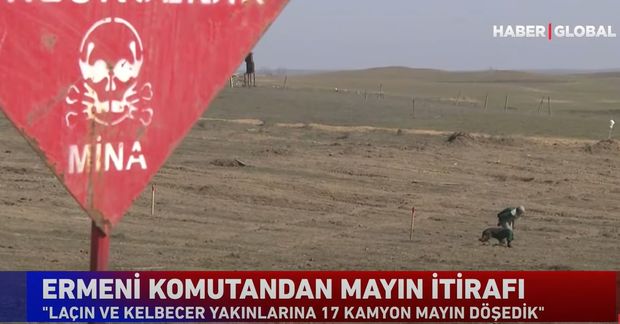 Haber Global подготовил сюжет о минах в Лачыне и Кельбаджаре - ВИДЕО