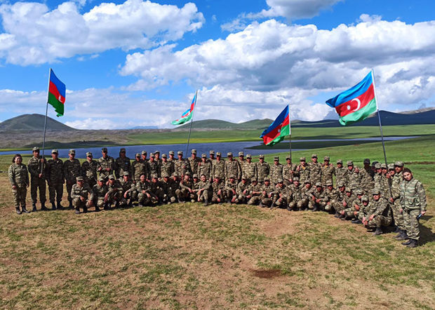 На освобожденных землях продолжаются мероприятия с участием военнослужащих - ФОТО