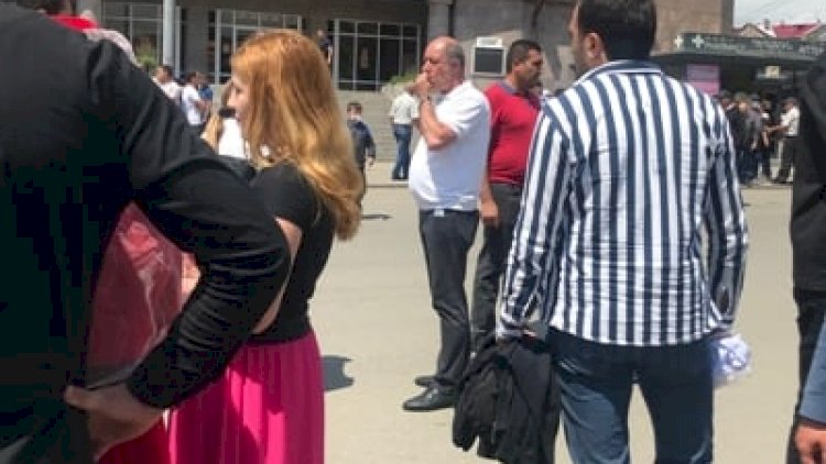 Paşinyanı snayperlər qoruyur – Fotolar