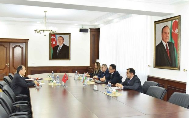 Mədət Quliyev Türkiyə səfiri ilə görüşüb - FOTO