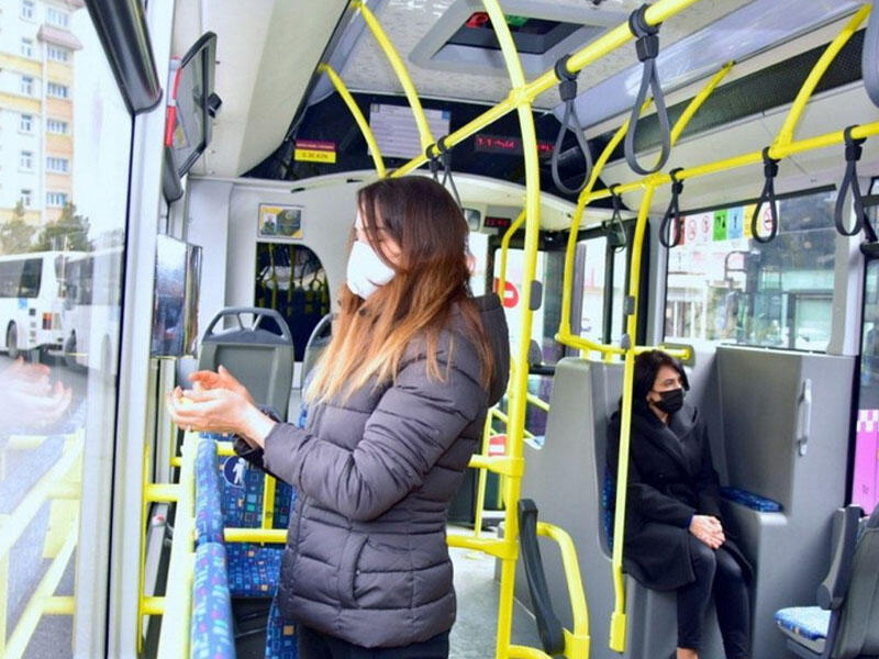 Nəqliyyatda maskalardan istifadə ilə bağlı xəbərdarlıq edildi