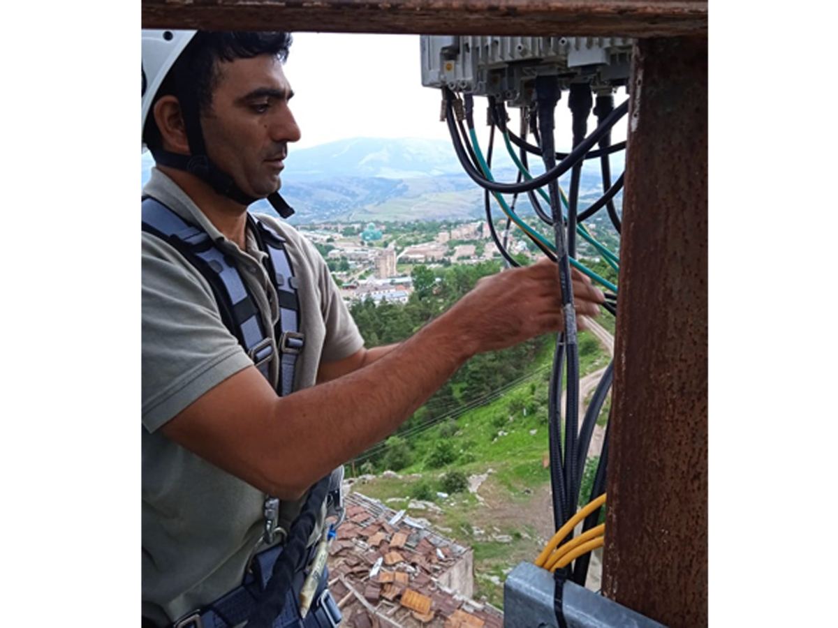 Bakcell şəbəkəsi Şuşada! (FOTO/VİDEO)