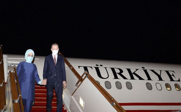 Ərdoğan Azərbaycana gəlib - YENİLƏNİB + FOTO/VİDEO