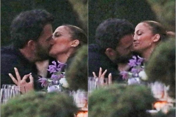 Поцелуй Бена Аффлека и Дженнифер Лопес попал в объектив папарацци - ВИДЕО