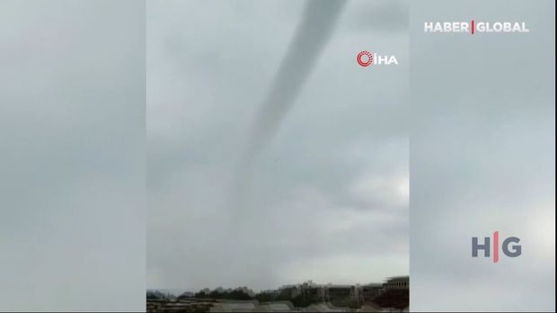 Türkiyədə nəhəng burulğan - VİDEO