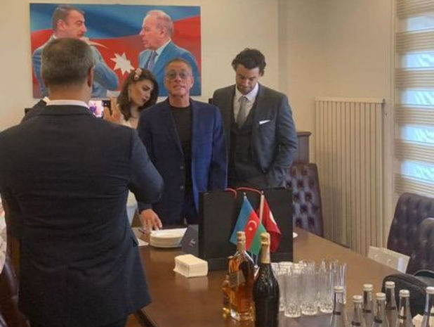 Van Dammın oğlunun azərbaycanlı qızla nikahı Türkiyədə baş tutub - FOTO