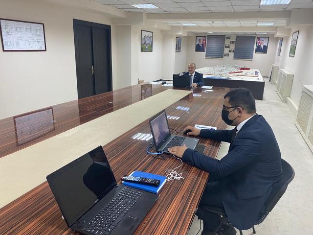 Nəsimi rayonunda Səhiyyə İşçiləri Günü münasibəti ilə video-müşavirə keçirilib