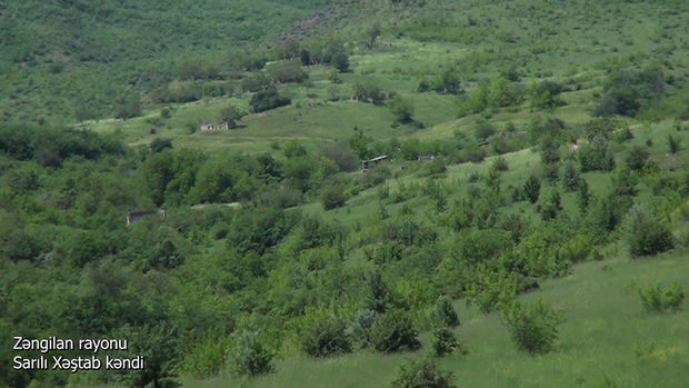 Zəngilan rayonunun Sarılı Xəştab kəndindən görüntülər – VİDEO