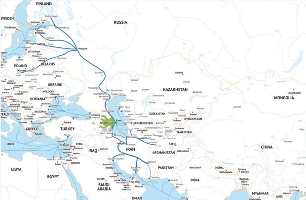 Azərbaycandan keçən və Süveyş kanalına rəqib olan Şimal-Cənub dəhlizi işə düşdü - FOTO